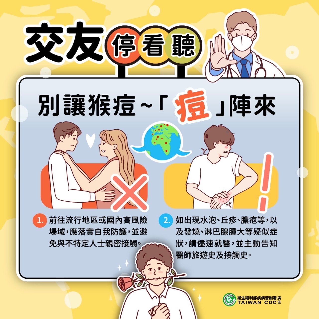 別讓猴痘~逗陣來